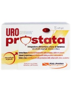 Urogermin Prostata Integratore Benessere Urinario 15 Capsule Softgel